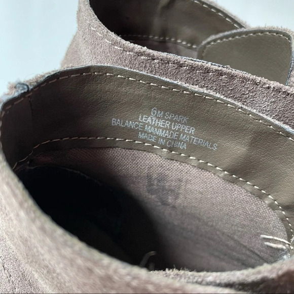 CROWN VINTAGE Spark Wedge Suede Lace-Up Women’s Ankle Chic Rustic Bootie Shoes - Picture 13 of 14